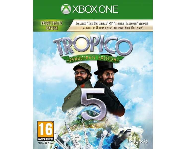 Tropico 5 Penultimate Edition, Juego para Consola Microsoft XBOX One