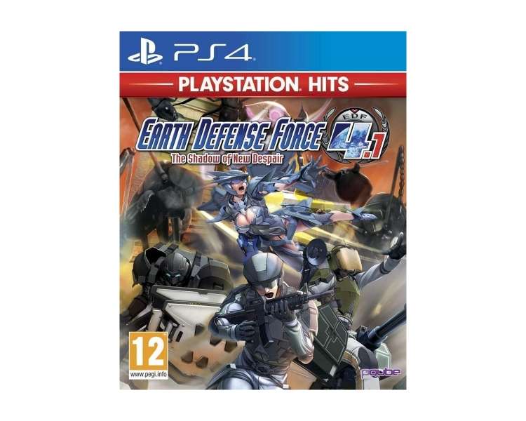 Earth Defense Force 4.1 The Shadow of New Despair PS Hits Juego para Consola Sony PlayStation 4 , PS4