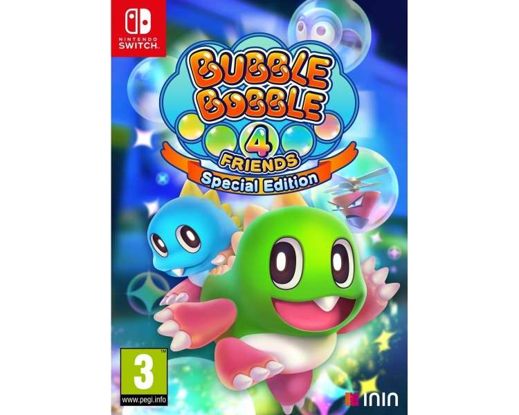 Bubble Bobble 4 Friends (Special Edition), Juego para Consola Nintendo Switch