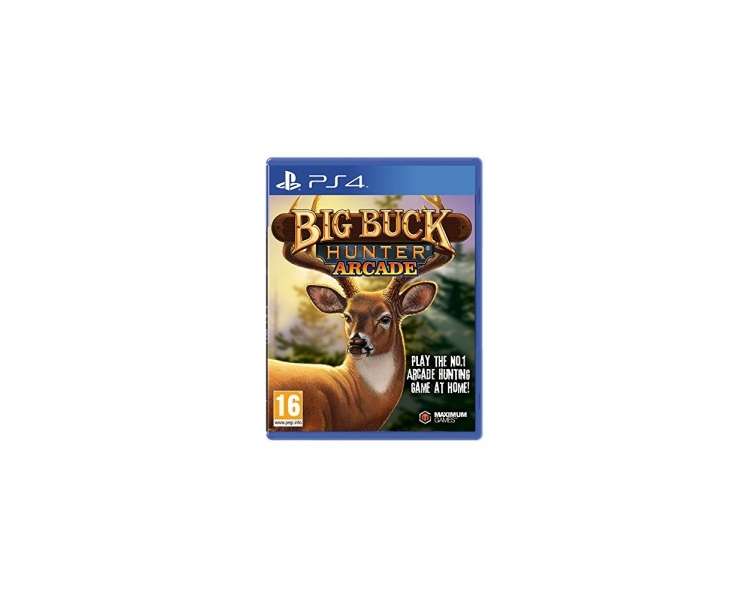 Big Buck Hunter Arcade, Juego para Consola Sony PlayStation 4 , PS4