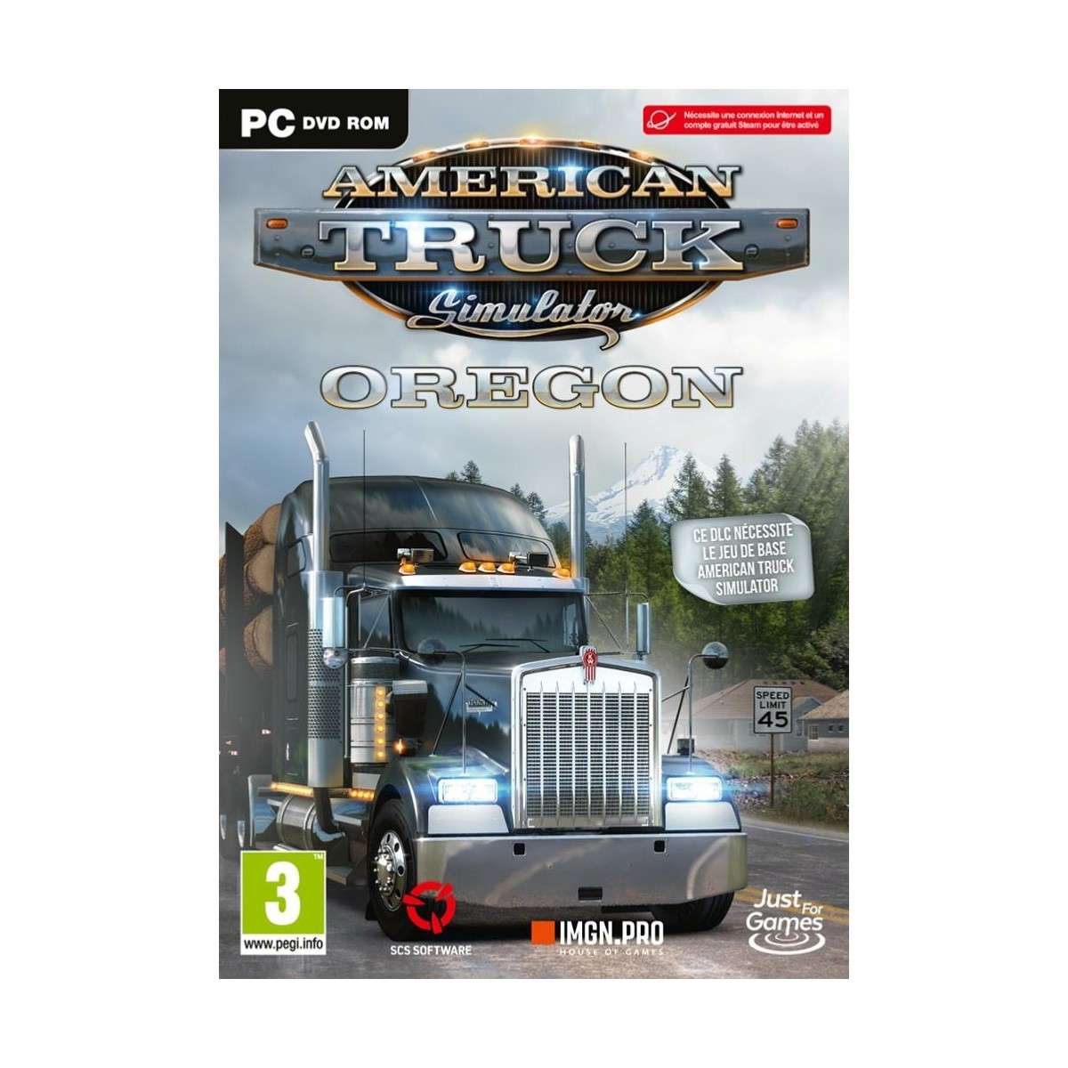 American Truck Simulator - Oregon, PC Mac Linux Steam Conteúdo disponível  para download