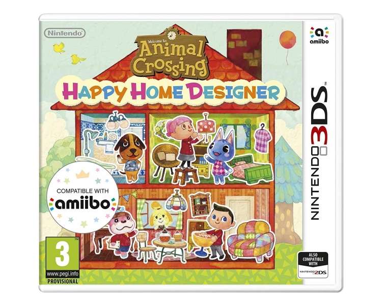 Animal Crossing: Happy Home Designer, Juego para Nintendo 3DS