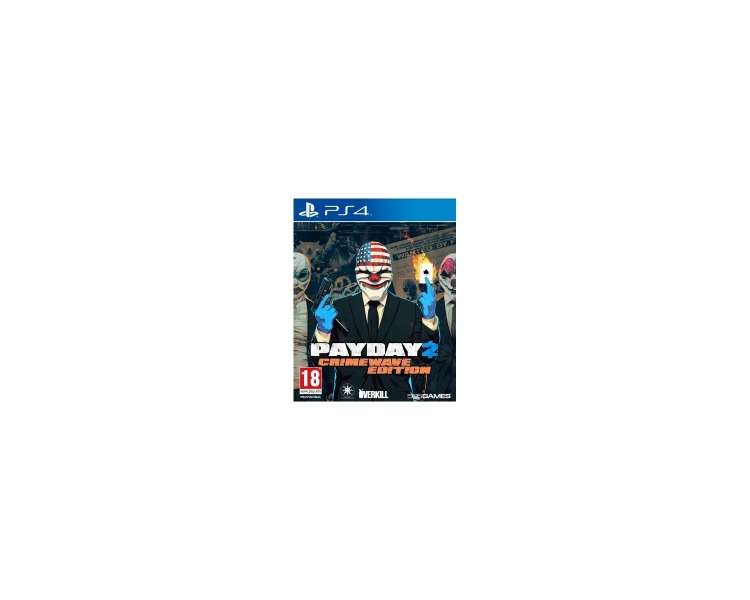PayDay 2: Crimewave Edition, Juego para Consola Sony PlayStation 4 , PS4