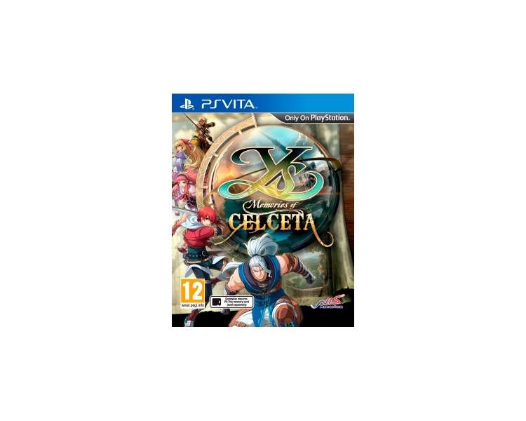 Ys: Memories of Celceta, Juego para Consola Sony PlayStation Vita
