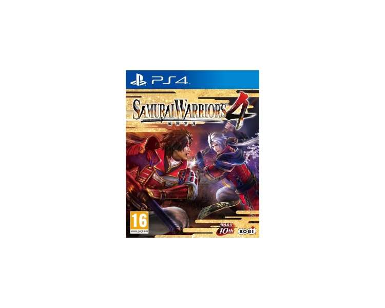 Samurai Warriors 4, Juego para Consola Sony PlayStation 4 , PS4