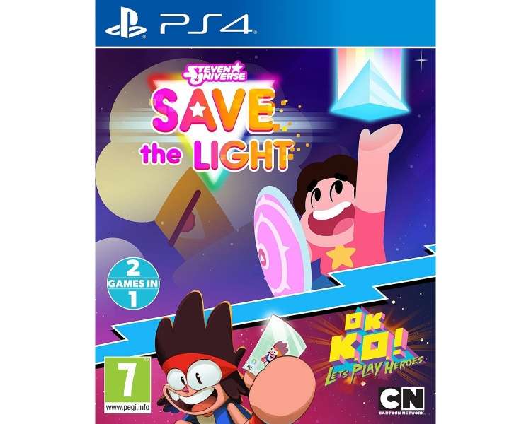 Steven Universe Save the Light & OK KO Let's Play Heroes Juego para Consola Sony PlayStation 4 , PS4