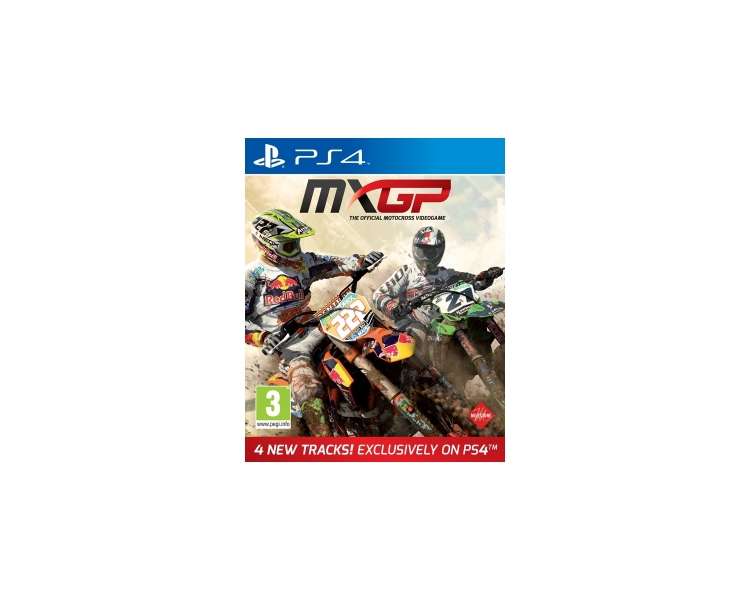 MXGP, The Official Motocross Videogame, Juego para Consola Sony PlayStation 4 , PS4