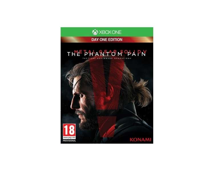 Metal Gear Solid V (5): The Phantom Pain (Day One Edition), Juego para Consola Microsoft XBOX One