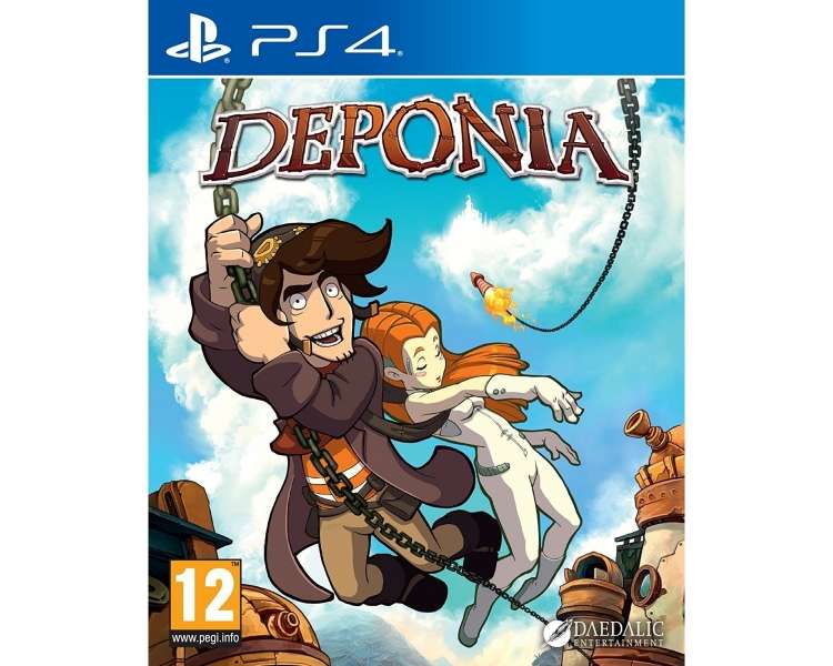 Deponia, Juego para Consola Sony PlayStation 4 , PS4