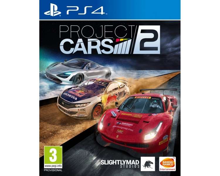 Project Cars 2, Juego para Consola Sony PlayStation 4 , PS4