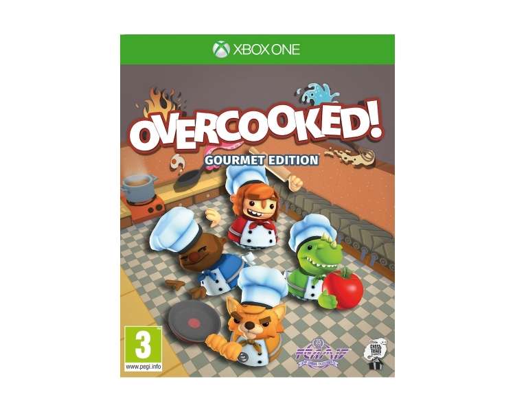 Overcooked: Gourmet Edition, Juego para Consola Microsoft XBOX One
