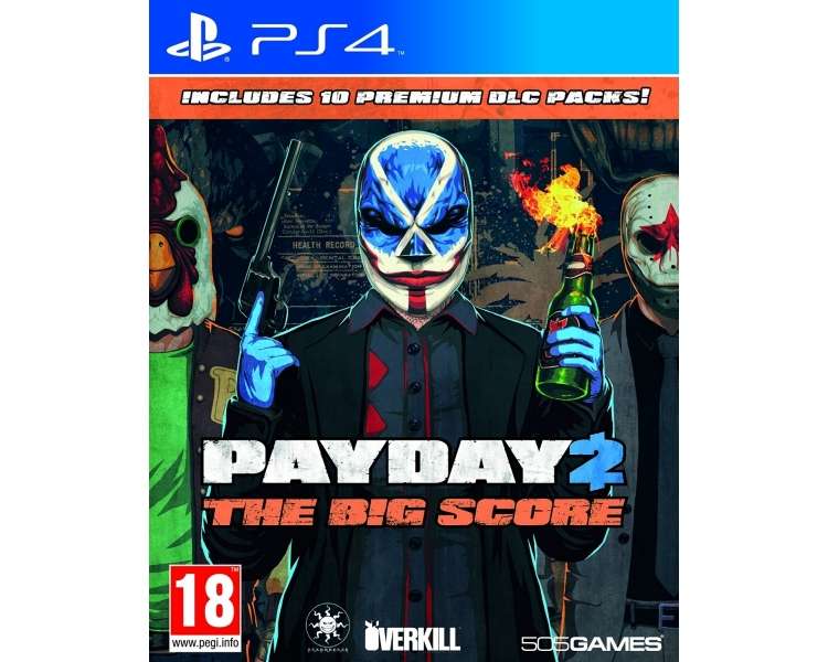 Payday 2: The Big Score, Juego para Consola Sony PlayStation 4 , PS4