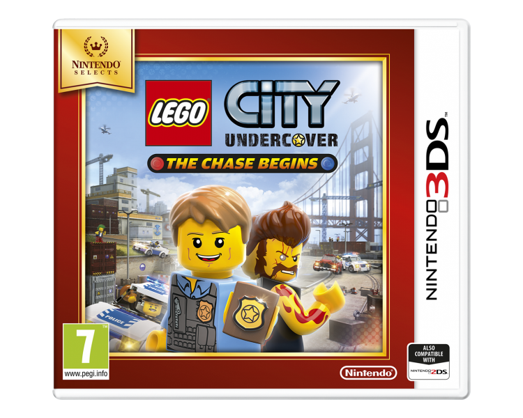 LEGO City: Undercover, The Chase Begins (Selects), Juego para Nintendo 3DS