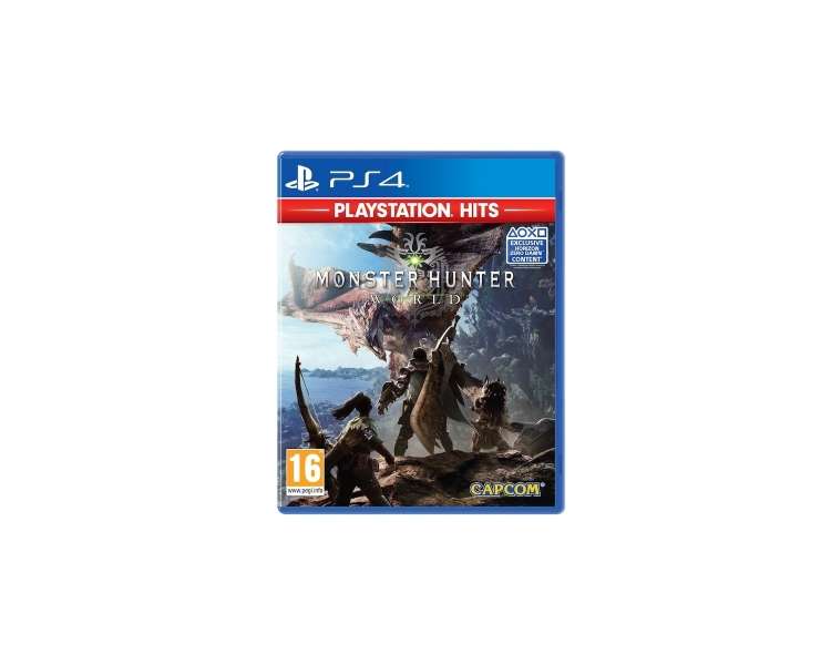 Monster Hunter: World (Playstation Hits), Juego para Consola Sony PlayStation 4 , PS4