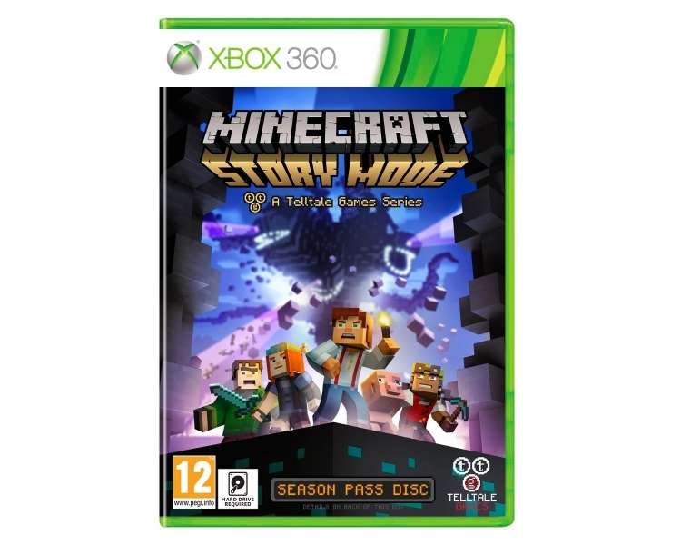 Minecraft: Story Mode, Juego para Consola Microsoft XBOX 360