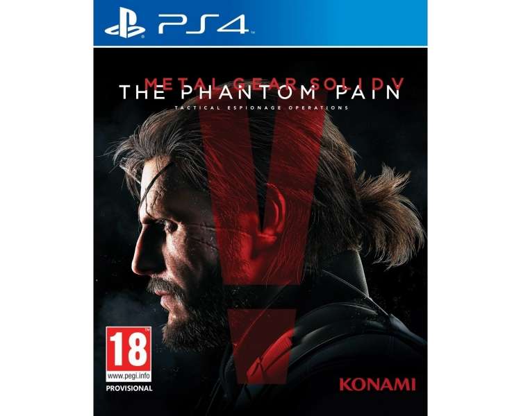 Metal Gear Solid V (5): The Phantom Pain, Juego para Consola Sony PlayStation 4 , PS4