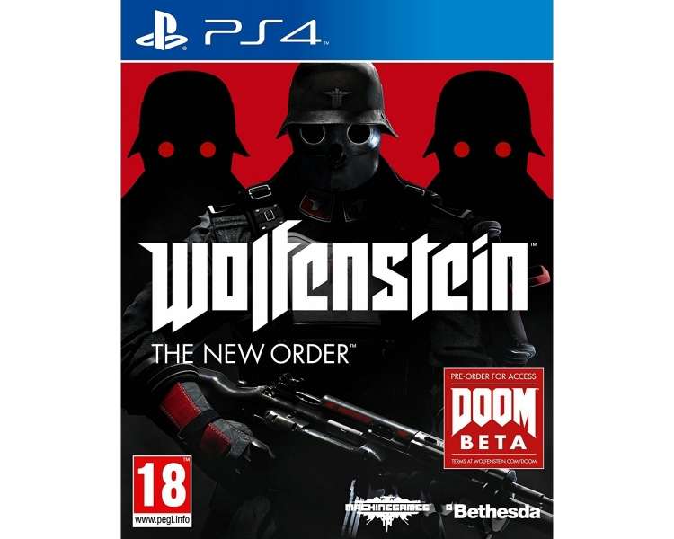 Wolfenstein: The New Order, Juego para Consola Sony PlayStation 4 , PS4