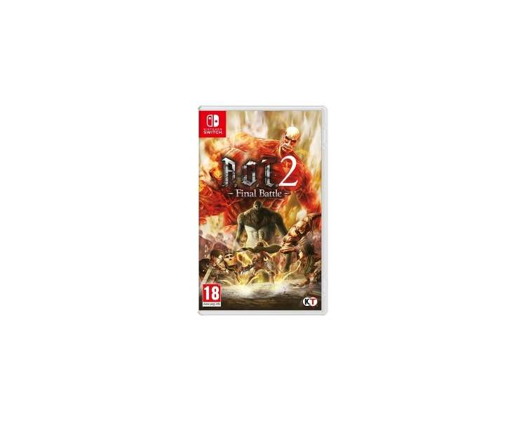 Attack on Titan 2 (A.O.T. 2) Final Battle, Juego para Consola Nintendo Switch