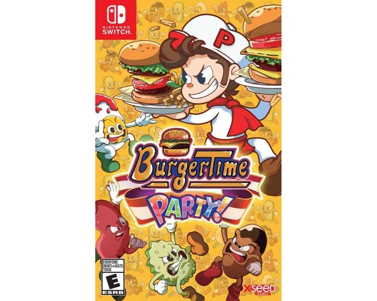 Burgertime Party!, Juego para Consola Nintendo Switch