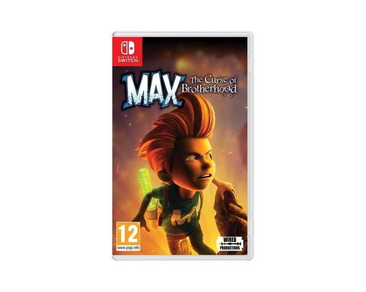 Max: The Curse of Brotherhood Juego para Consola Nintendo Switch, PAL ESPAÑA