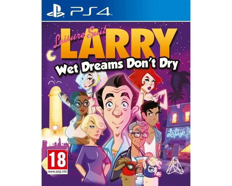 Leisure Suit Larry, Wet Dreams Don't Dry, Juego para Consola Sony PlayStation 4 , PS4