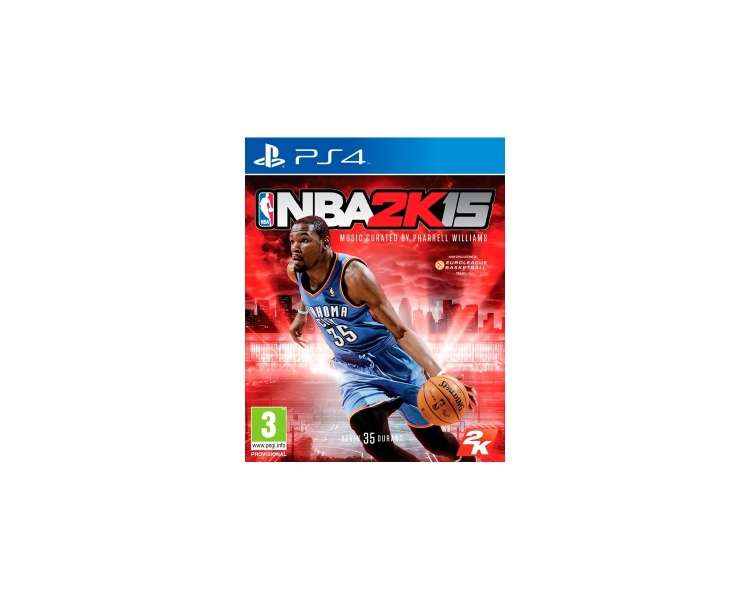 NBA 2K15, Juego para Consola Sony PlayStation 4 , PS4