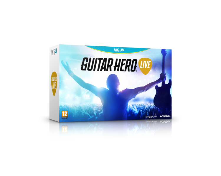 Guitar Hero: Live with Guitar Controller, Juego para Nintendo Wii U