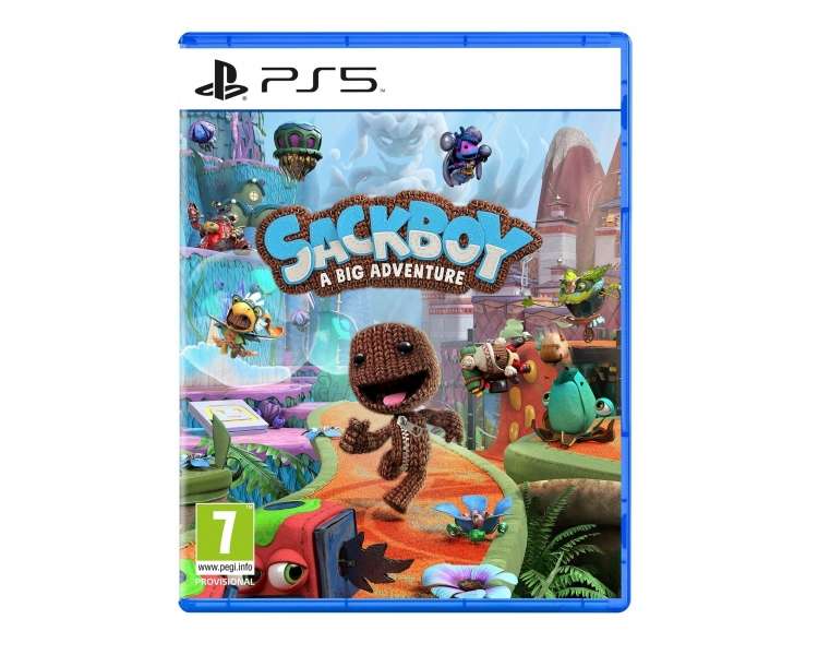 Sackboy Big Adventure (Nordic), Juego para Consola Sony PlayStation 5 PS5