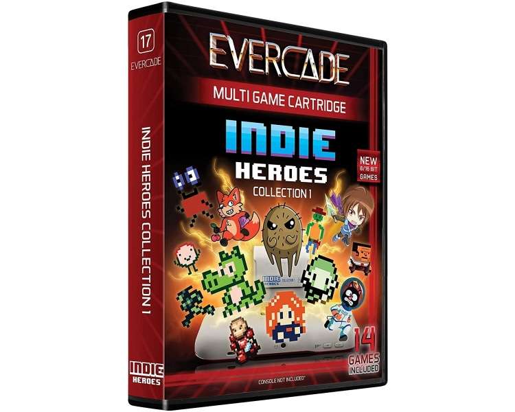 Evercade Indie Heroes Collection 1 Cartridge, Juego para BLAZE TAB Plus [ PAL ESPAÑA ]