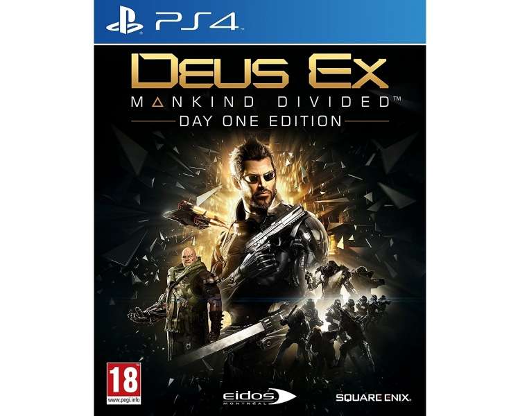 Deus Ex: Mankind Divided (Day One Edition), Juego para Consola Sony PlayStation 4 , PS4