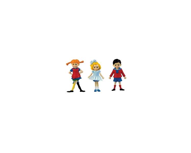 Pippi Figures - Pippi, Annika and Tommy (44369000)