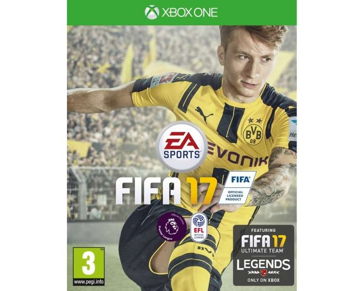 FIFA 17 , Juego para Consola Microsoft XBOX One