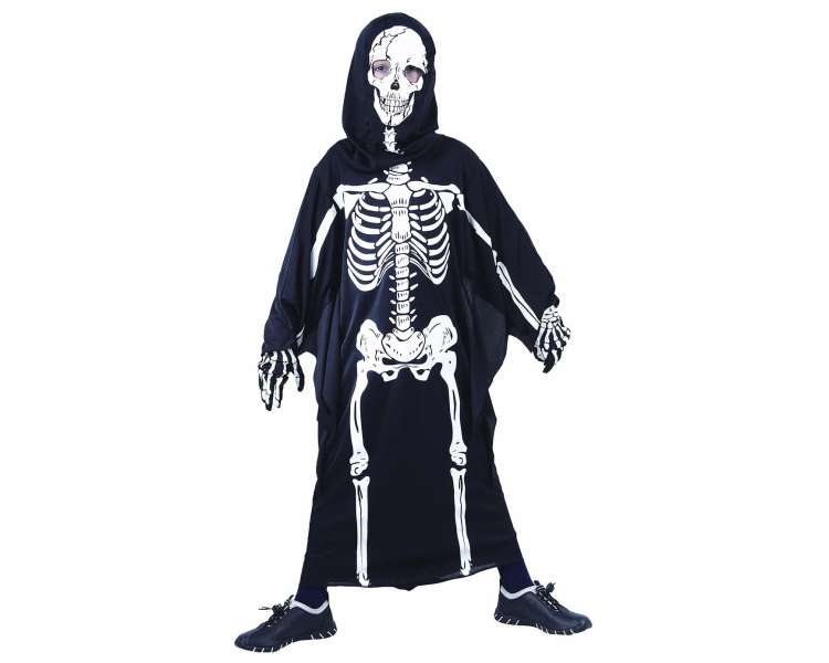 RIO - Skeleton Costume - Medium - 140 cm (42695)