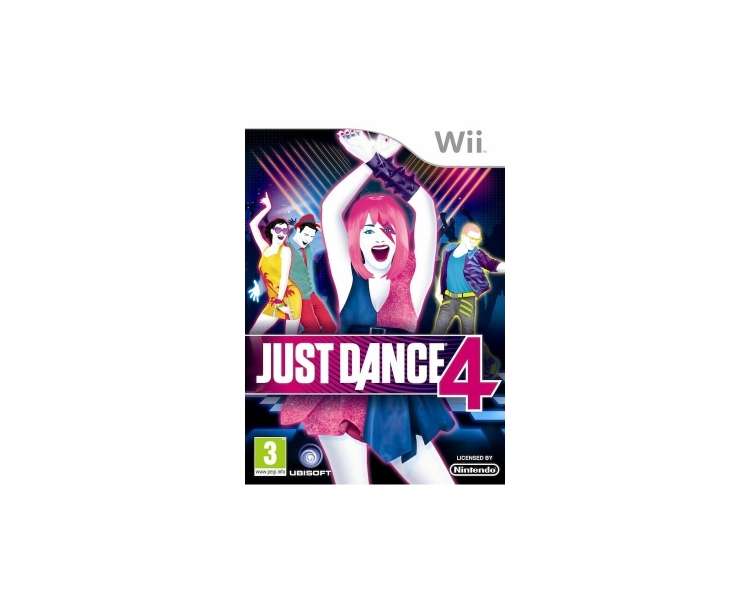 Just Dance 4, Juego para Consola Nintendo Wii