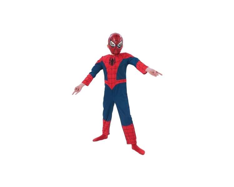 Rubies - Spider-Man Costume with mask and muscle chest - Medium (886920)