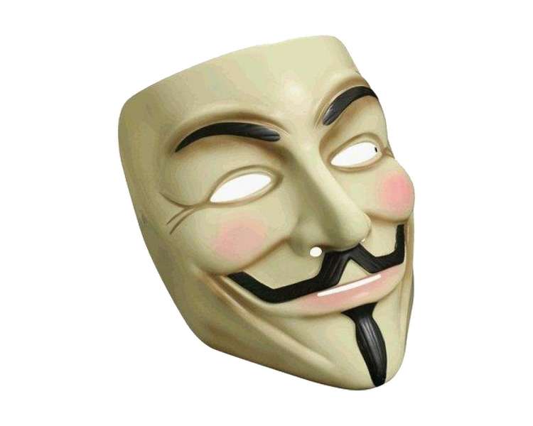 Rubies Adult - Guy Fawkes - V for Vendetta Mask  (4418)