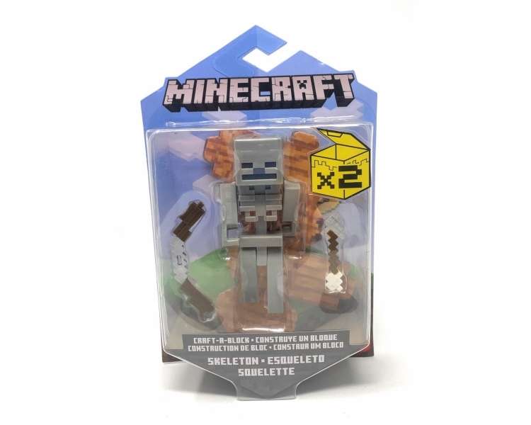 Minecraft - Biome Builds - 8cm Skeleton Figure (GTT51)