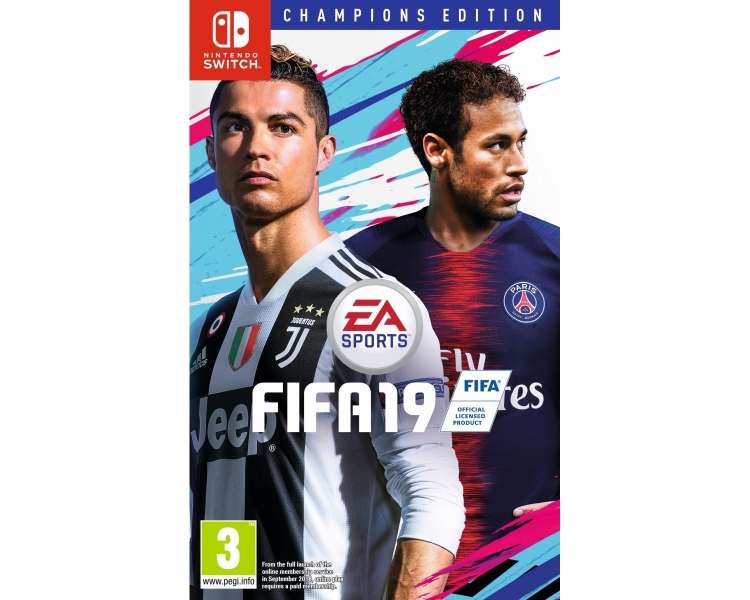 FIFA 19, Champions Edition, Juego para Consola Nintendo Switch