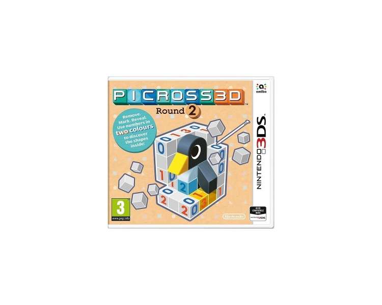 Picross 3D Round 2 (AU), Juego para Nintendo 3DS