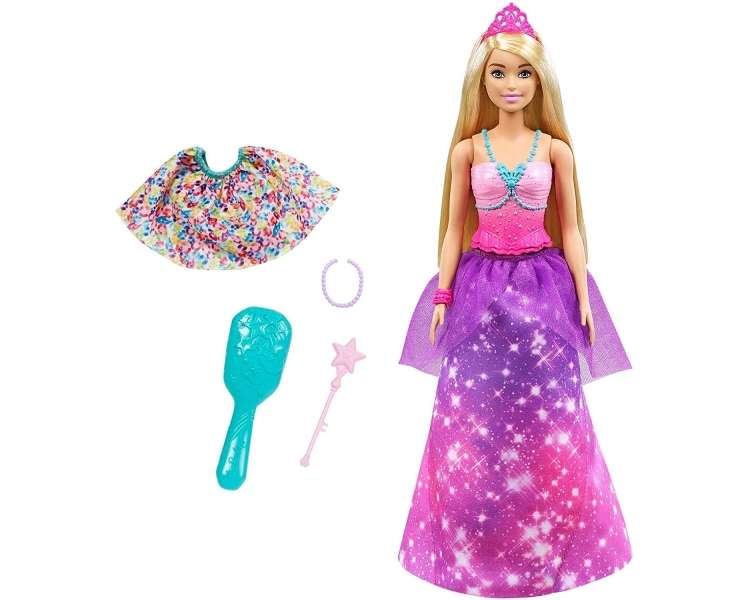 Barbie - Dreamtopia - 2-in-1 Doll - Princess (GTF92)