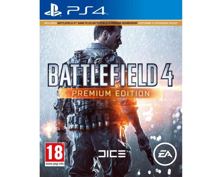 Battlefield 4, Premium Edition, Juego para Consola Sony PlayStation 4 , PS4