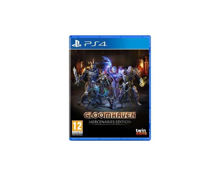 Gloomhaven (Mercenaries Edition) Juego para Consola Sony PlayStation 4 , PS4