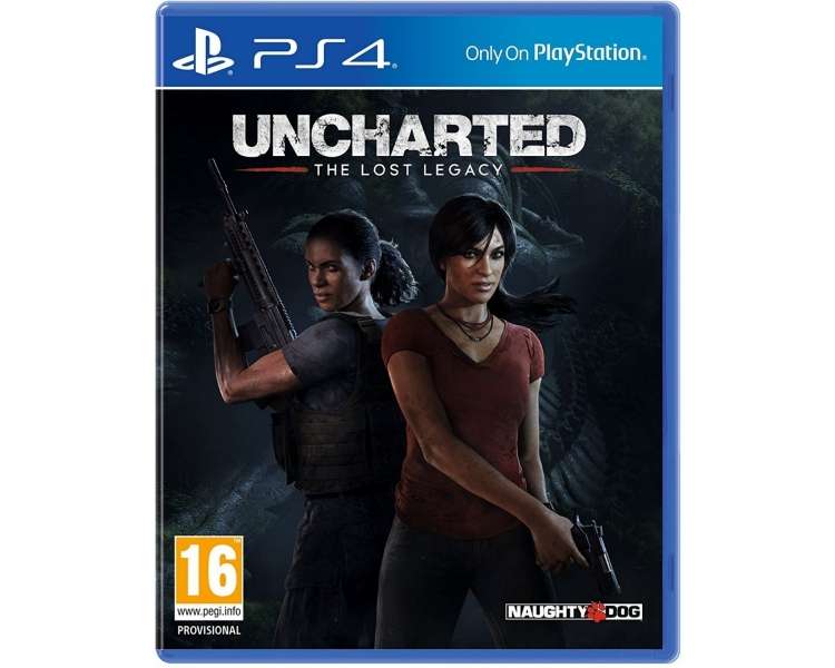 Uncharted: The Lost Legacy , Juego para Consola Sony PlayStation 4 , PS4