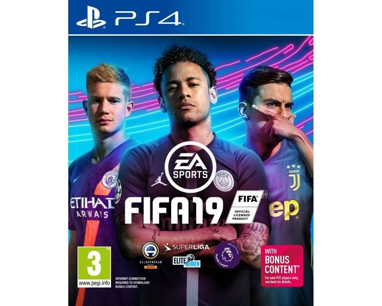 FIFA 19 , Juego para Consola Sony PlayStation 4 , PS4