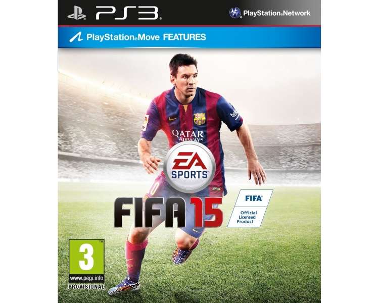 Fifa 15, Juego para Consola Sony PlayStation 3 PS3