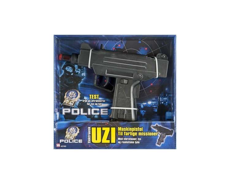 Swat Unit Police electronic Uzi (42190)