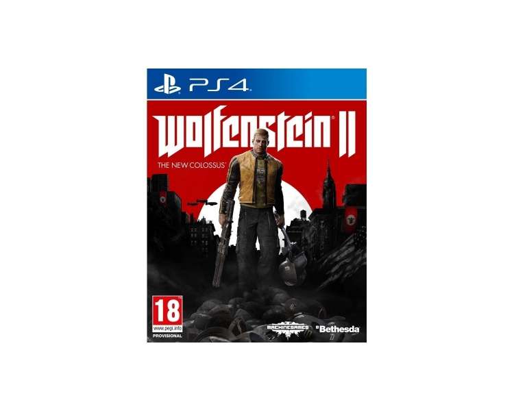 Wolfenstein 2: The New Colossus, Juego para Consola Sony PlayStation 4 , PS4