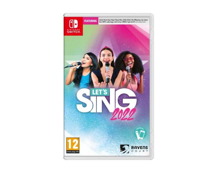 Let's Sing 2022 Juego para Consola Nintendo Switch, PAL ESPAÑA