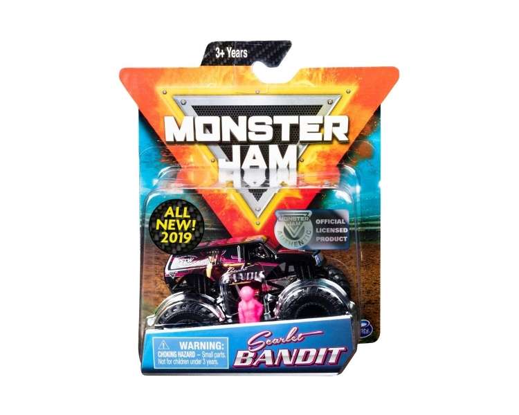 Monster Jam - 1:64 Single Pack - Scarlet Bandit (20105557)