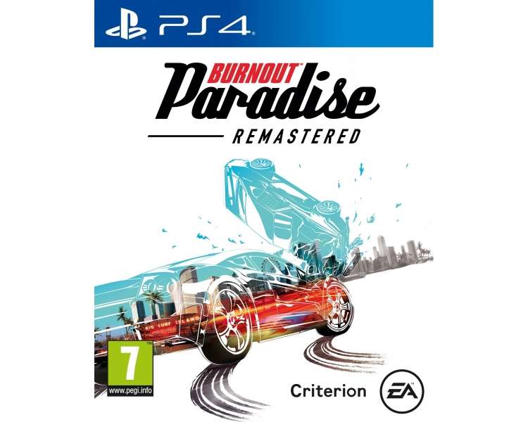 Burnout Paradise HD , Juego para Consola Sony PlayStation 4 , PS4